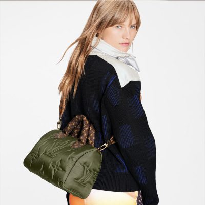 Alternative view of Wholesale Luxury Louis Vuitton Econyl Speedy Bandouliere 25 M59009 Khaki