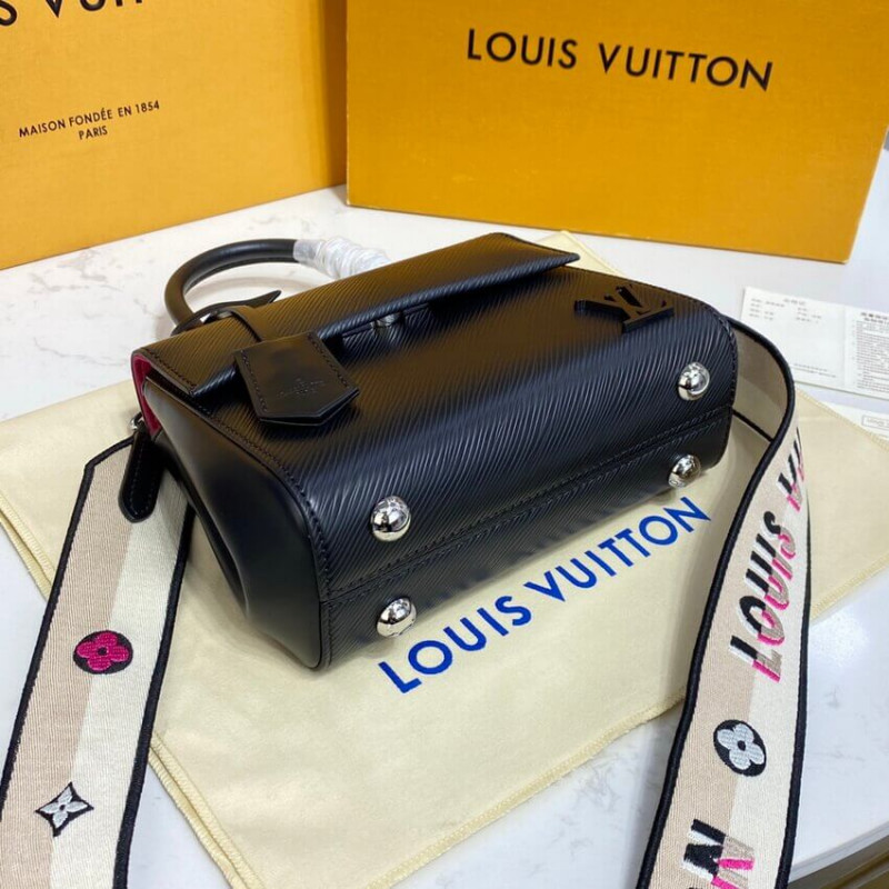 Wholesale Luxury Louis Vuitton Epi Leather Cluny Mini M58931 Black - Image 4