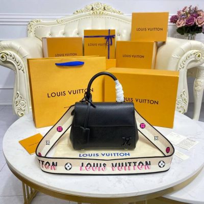 Wholesale Luxury Louis Vuitton Epi Leather Cluny Mini M58931 Black
