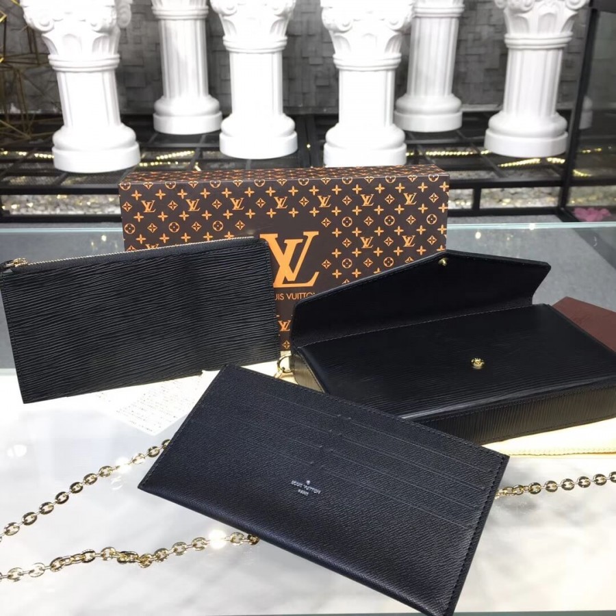Wholesale Luxury Louis Vuitton Epi Leather Pochette Felicie M62648 - Image 7