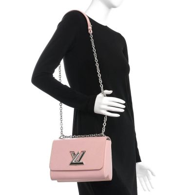 Alternative view of Wholesale Luxury Louis Vuitton Epi Leather Twist Mm M50282 Rose Ballerine