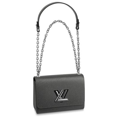 Wholesale Luxury Louis Vuitton Epi Leather Twist Mm M56530 Gray