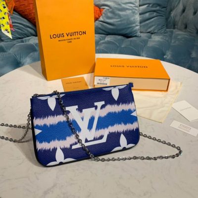 Alternative view of Wholesale Luxury Louis Vuitton Lv Escale Pochette Double Zip M69124