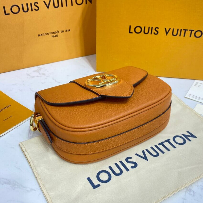Wholesale Luxury Louis Vuitton Lv Pont 9 Soft Pm M58729 Golden Siena - Image 4