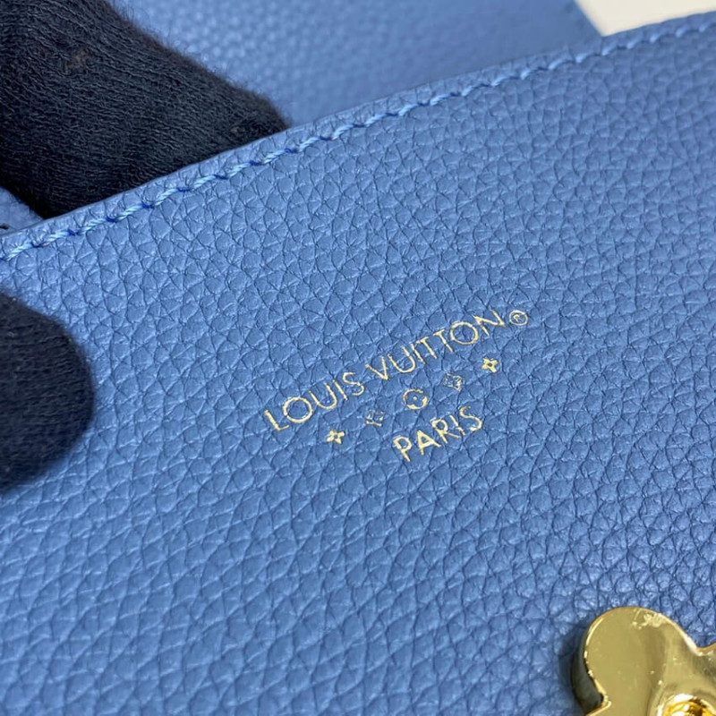 Wholesale Luxury Louis Vuitton Lv Pont 9 Soft Pm M58964 Blue - Image 12