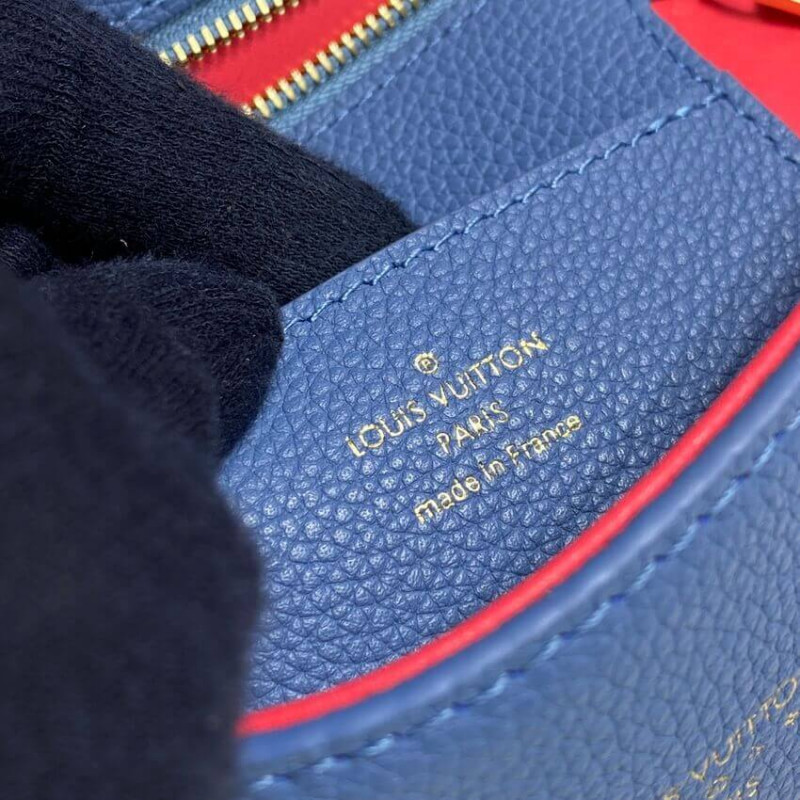 Wholesale Luxury Louis Vuitton Lv Pont 9 Soft Pm M58964 Blue - Image 13