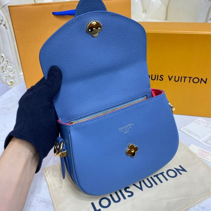 Wholesale Luxury Louis Vuitton Lv Pont 9 Soft Pm M58964 Blue - Image 15