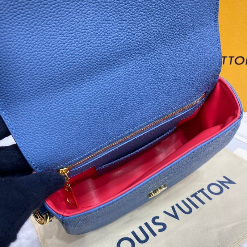 Wholesale Luxury Louis Vuitton Lv Pont 9 Soft Pm M58964 Blue - Image 16