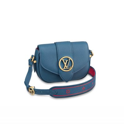 Wholesale Luxury Louis Vuitton Lv Pont 9 Soft Pm M58964 Blue