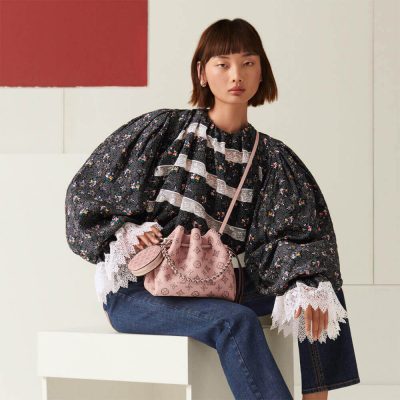 Alternative view of Wholesale Luxury Louis Vuitton Mahina Leather Bella M57068