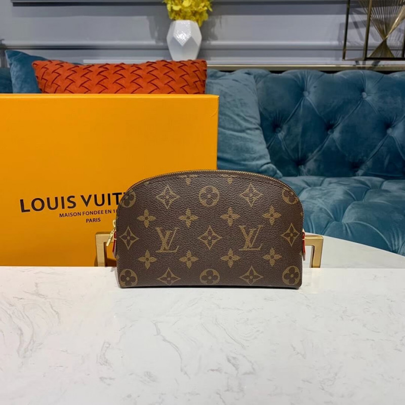 Wholesale Luxury Louis Vuitton Monogram Canvas Cosmetic Pouch M47515 - Image 2