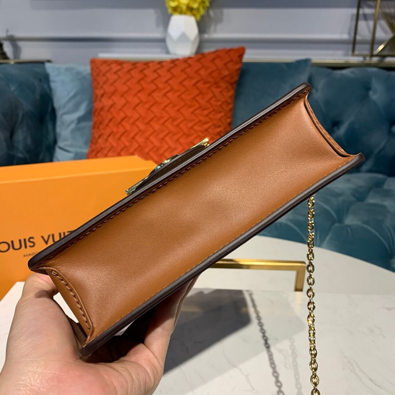 Wholesale Luxury Louis Vuitton Monogram Canvas Dauphine Chain Wallet M68746 - Image 5