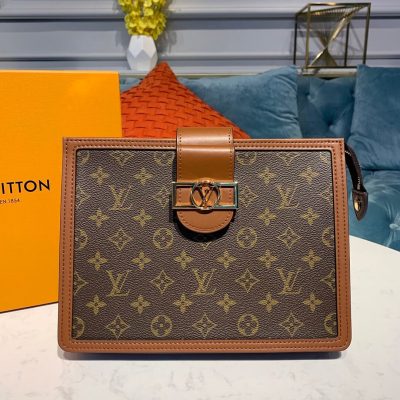 Wholesale Luxury Louis Vuitton Monogram Canvas Dauphine Clutch M44178
