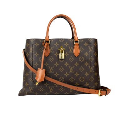 Wholesale Luxury Louis Vuitton Monogram Canvas Flower Tote M43770 Caramel