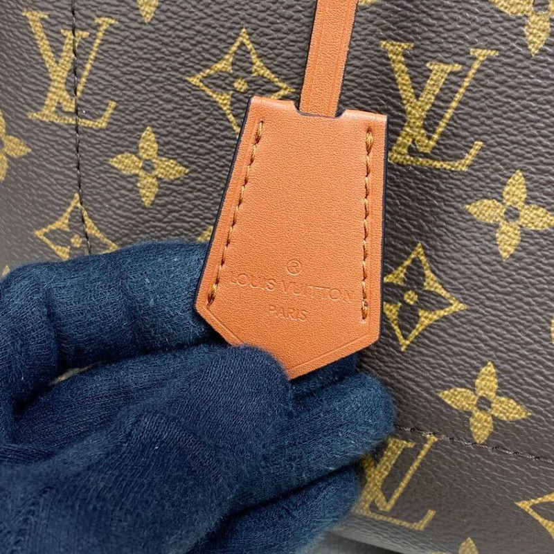 Wholesale Luxury Louis Vuitton Monogram Canvas Flower Tote M43770 Caramel - Image 8