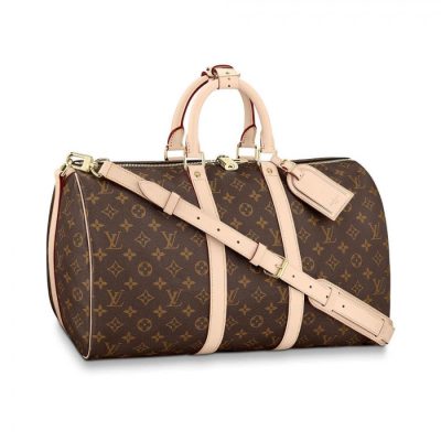 Wholesale Luxury Louis Vuitton Monogram Canvas Keepall Bandouliere 45 M41418