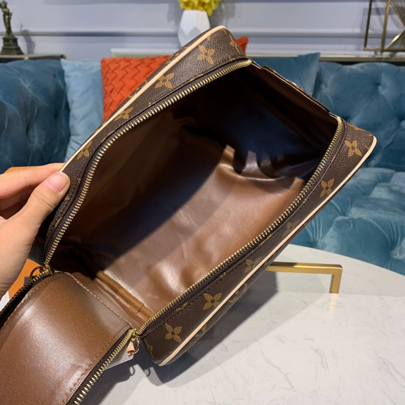 Wholesale Luxury Louis Vuitton Monogram Canvas King Size Toiletry Bag M47528 - Image 10