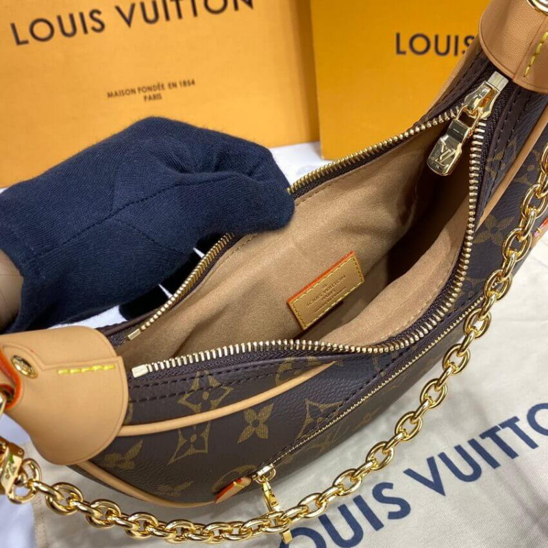 Wholesale Luxury Louis Vuitton Monogram Canvas Loop Bag M81098 - Image 16