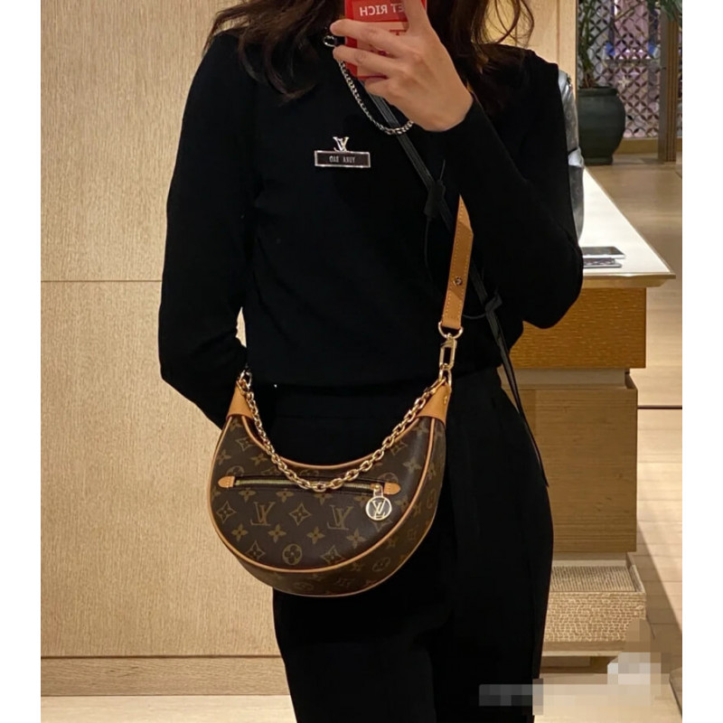 Wholesale Luxury Louis Vuitton Monogram Canvas Loop Bag M81098 - Image 19