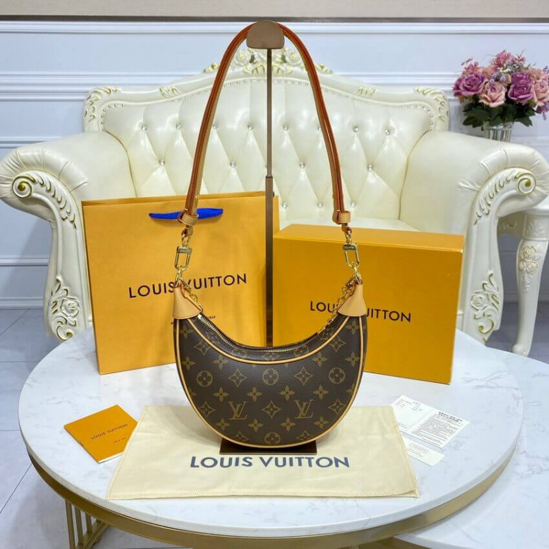 Wholesale Luxury Louis Vuitton Monogram Canvas Loop Bag M81098 - Image 5