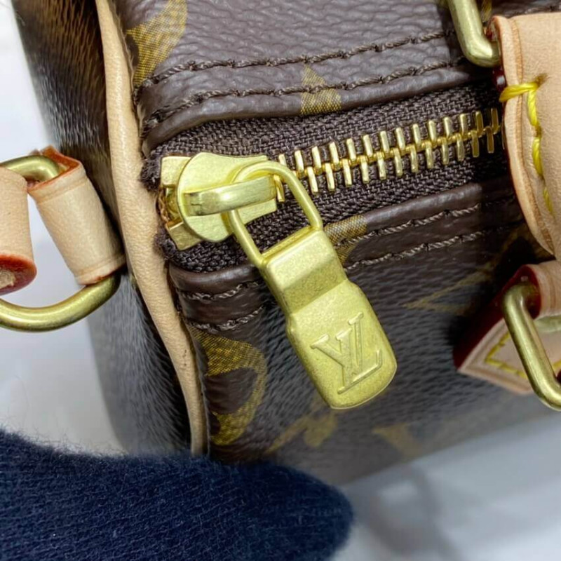 Wholesale Luxury Louis Vuitton Monogram Canvas Nano Speedy M61252 - Image 13