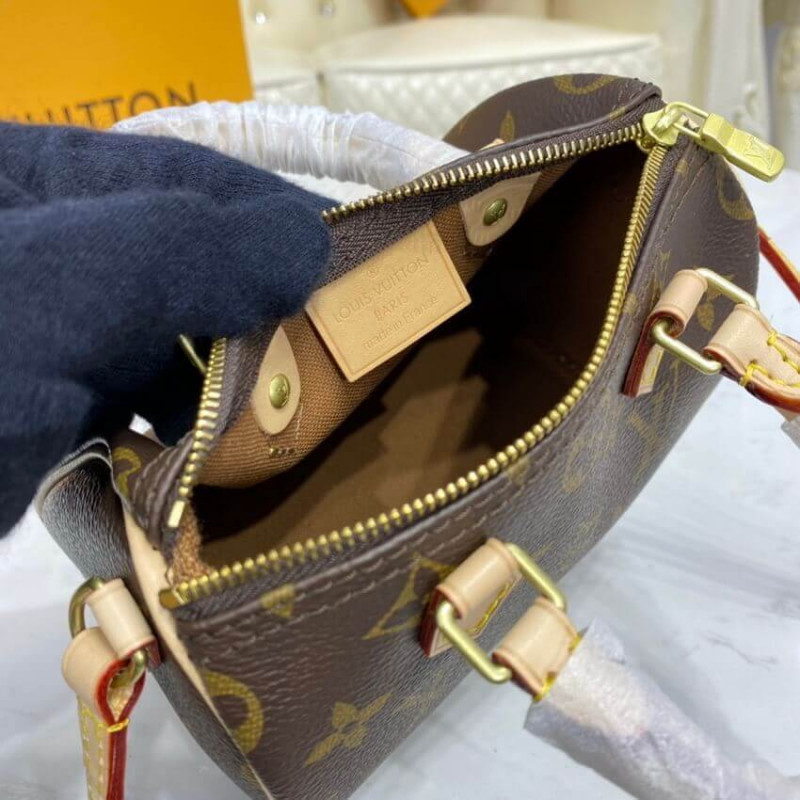 Wholesale Luxury Louis Vuitton Monogram Canvas Nano Speedy M61252 - Image 16