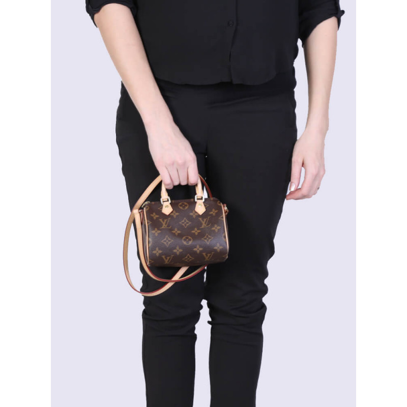 Wholesale Luxury Louis Vuitton Monogram Canvas Nano Speedy M61252 - Image 5