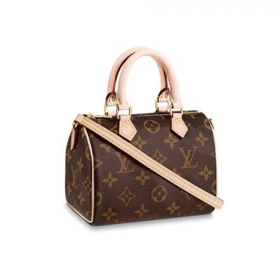 Wholesale Luxury Louis Vuitton Monogram Canvas Nano Speedy M61252