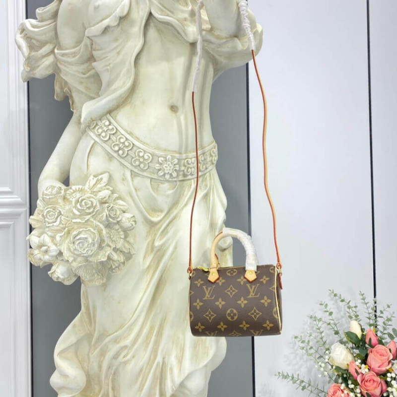 Wholesale Luxury Louis Vuitton Monogram Canvas Nano Speedy M61252 - Image 6