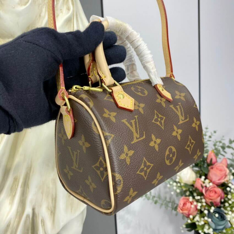 Wholesale Luxury Louis Vuitton Monogram Canvas Nano Speedy M61252 - Image 7
