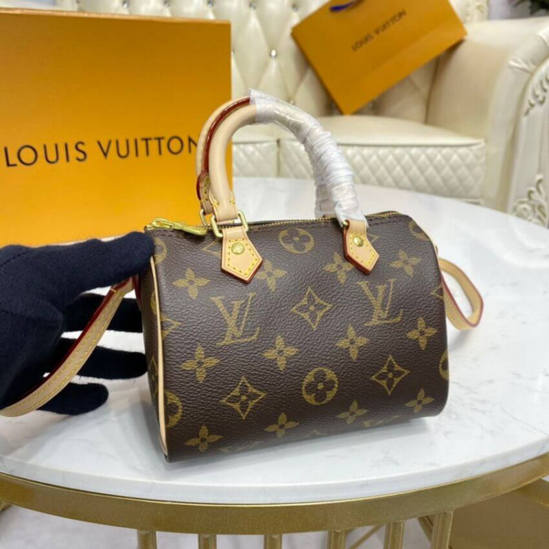 Wholesale Luxury Louis Vuitton Monogram Canvas Nano Speedy M61252 - Image 8