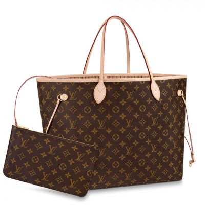Wholesale Luxury Louis Vuitton Monogram Canvas Neverfull Pm/Mm/Gm M40995 M40990