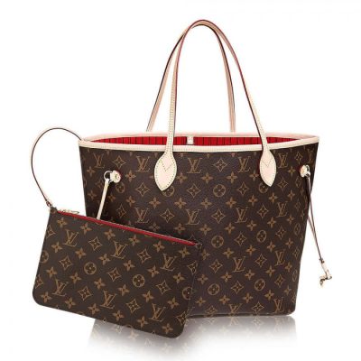 Wholesale Luxury Louis Vuitton Monogram Canvas Neverfull Mm M41177