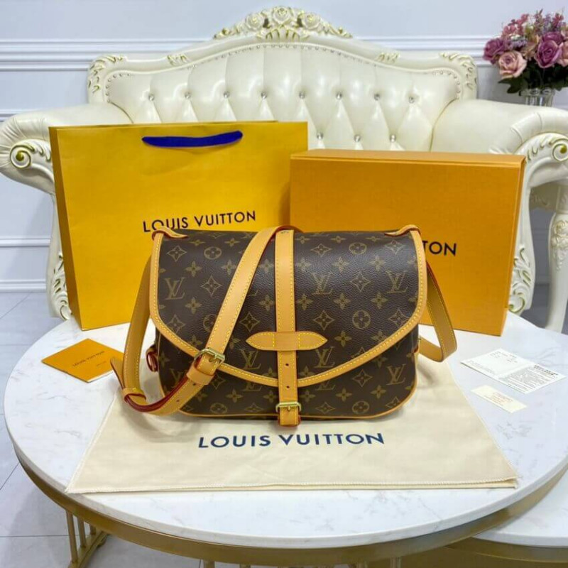 Wholesale Luxury Louis Vuitton Monogram Canvas Saumur Mm M42256 - Image 4