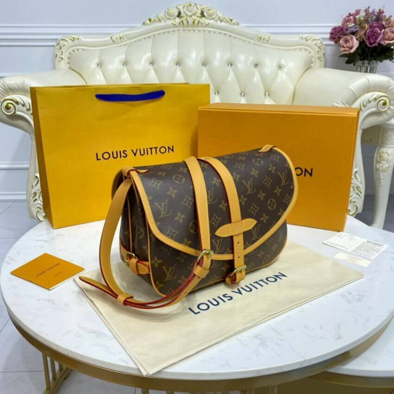 Wholesale Luxury Louis Vuitton Monogram Canvas Saumur Mm M42256 - Image 5