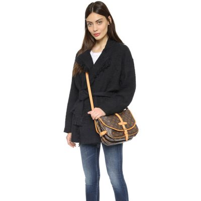 Wholesale Luxury Louis Vuitton Monogram Canvas Saumur Mm M42256