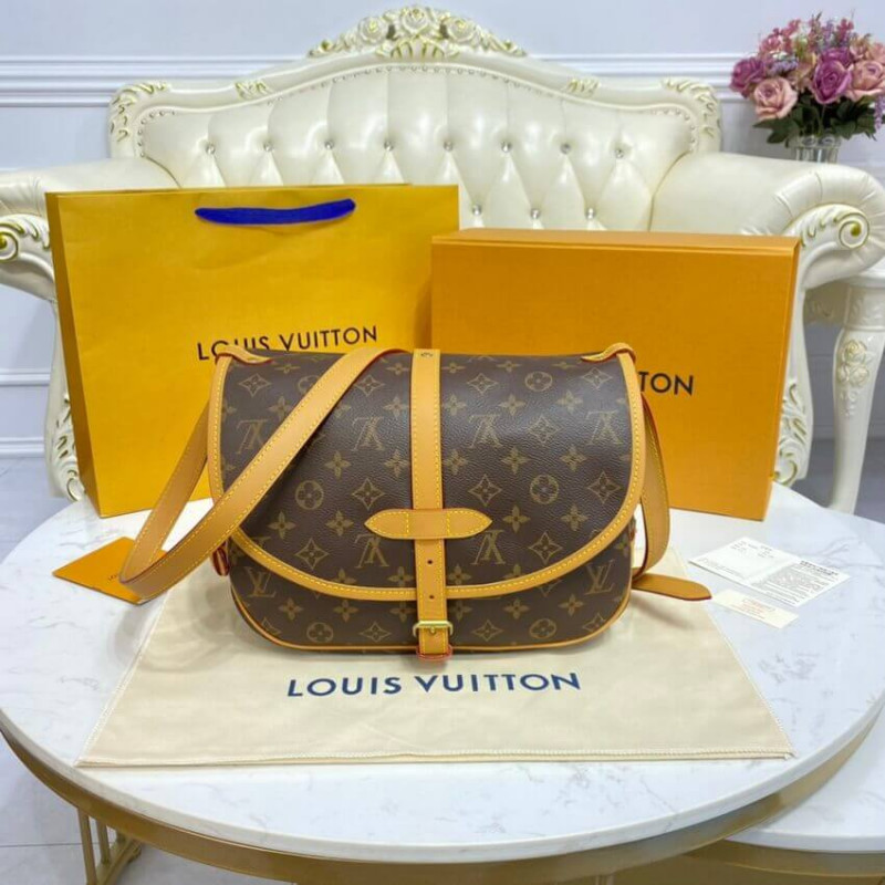 Wholesale Luxury Louis Vuitton Monogram Canvas Saumur Mm M42256 - Image 6
