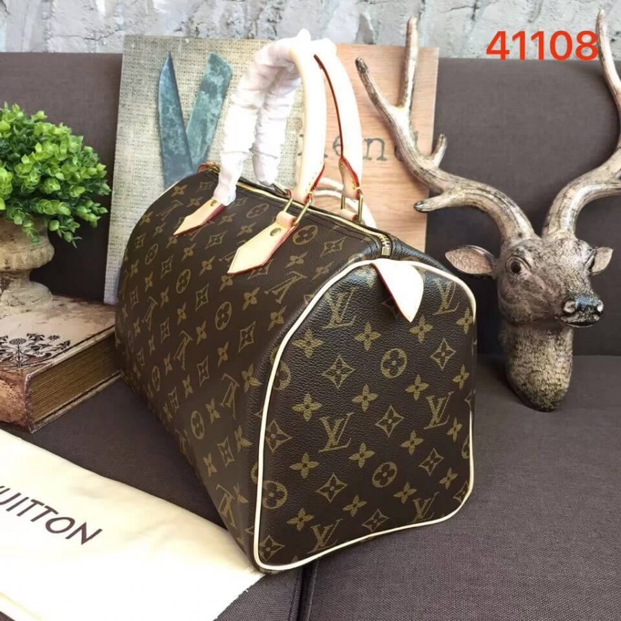Wholesale Luxury Louis Vuitton Monogram Canvas Speedy 30 M41108 - Image 3