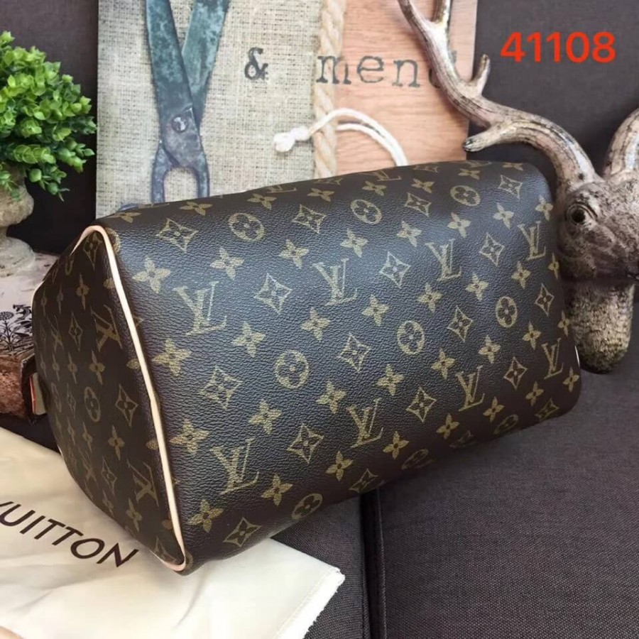 Wholesale Luxury Louis Vuitton Monogram Canvas Speedy 30 M41108 - Image 4
