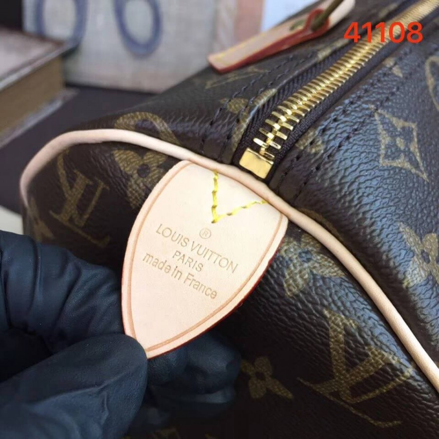 Wholesale Luxury Louis Vuitton Monogram Canvas Speedy 30 M41108 - Image 7