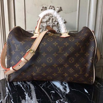 Alternative view of Wholesale Luxury Louis Vuitton Monogram Canvas Speedy Bandouliere 35 M41111