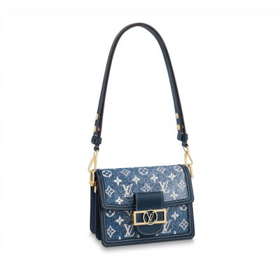 Wholesale Luxury Louis Vuitton Monogram Denim Mini Dauphine M59716