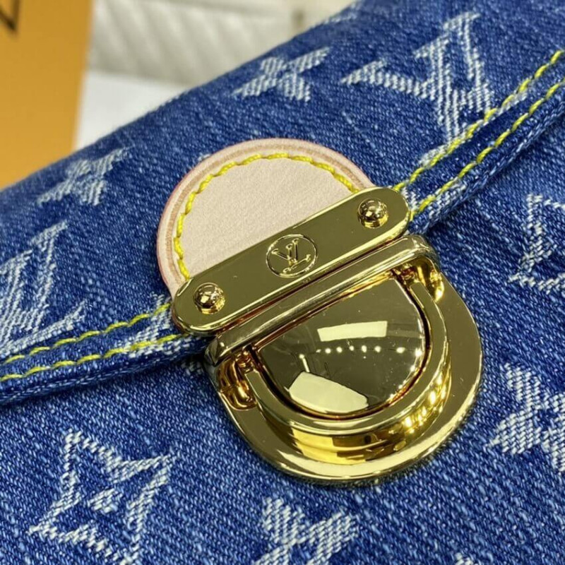 Wholesale Luxury Louis Vuitton Monogram Denim Mini Pleaty M95050 - Image 11