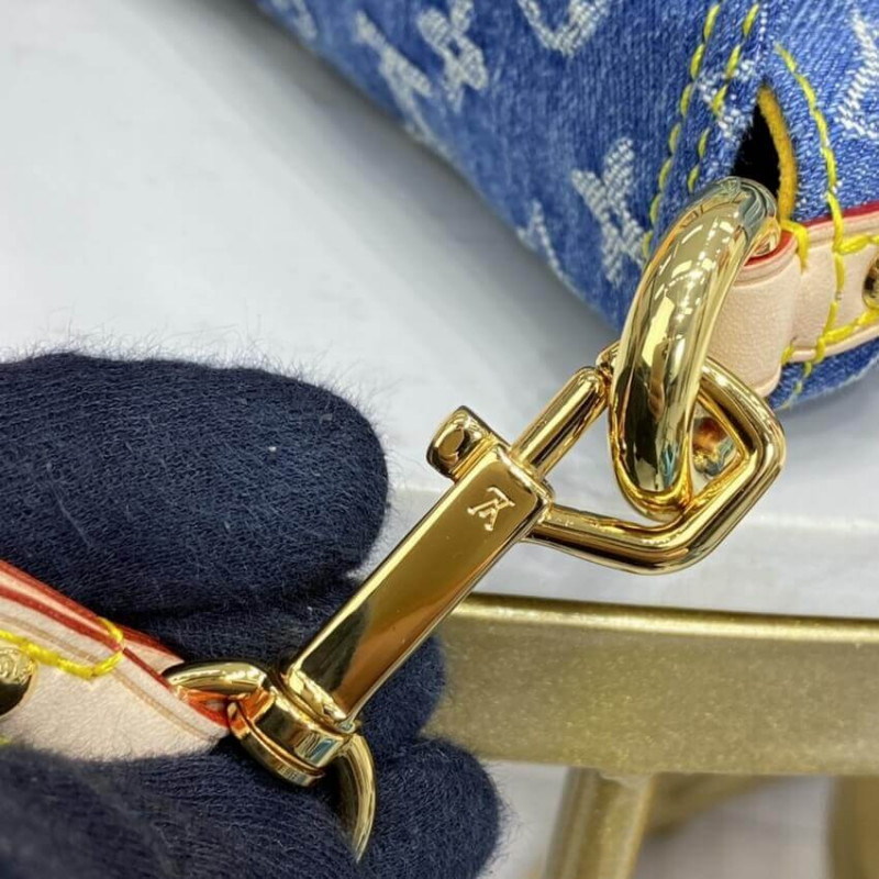 Wholesale Luxury Louis Vuitton Monogram Denim Mini Pleaty M95050 - Image 12