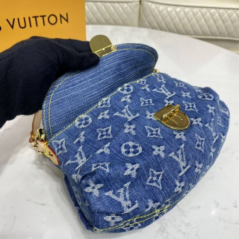 Wholesale Luxury Louis Vuitton Monogram Denim Mini Pleaty M95050 - Image 15