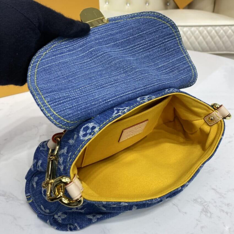 Wholesale Luxury Louis Vuitton Monogram Denim Mini Pleaty M95050 - Image 16