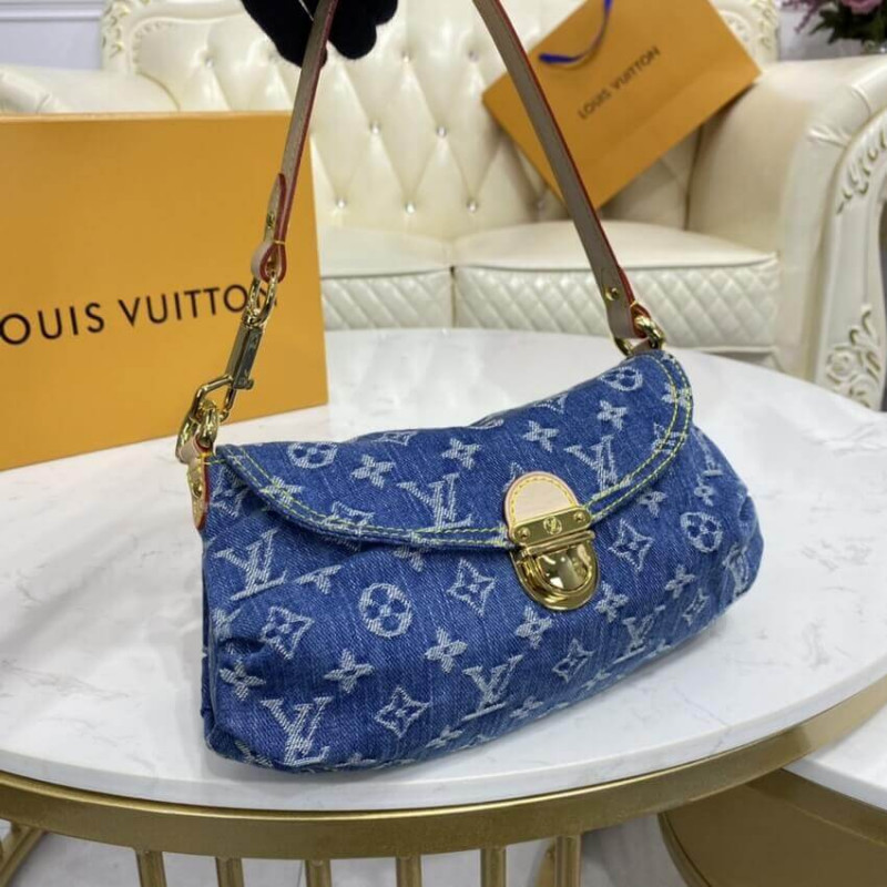 Wholesale Luxury Louis Vuitton Monogram Denim Mini Pleaty M95050 - Image 6