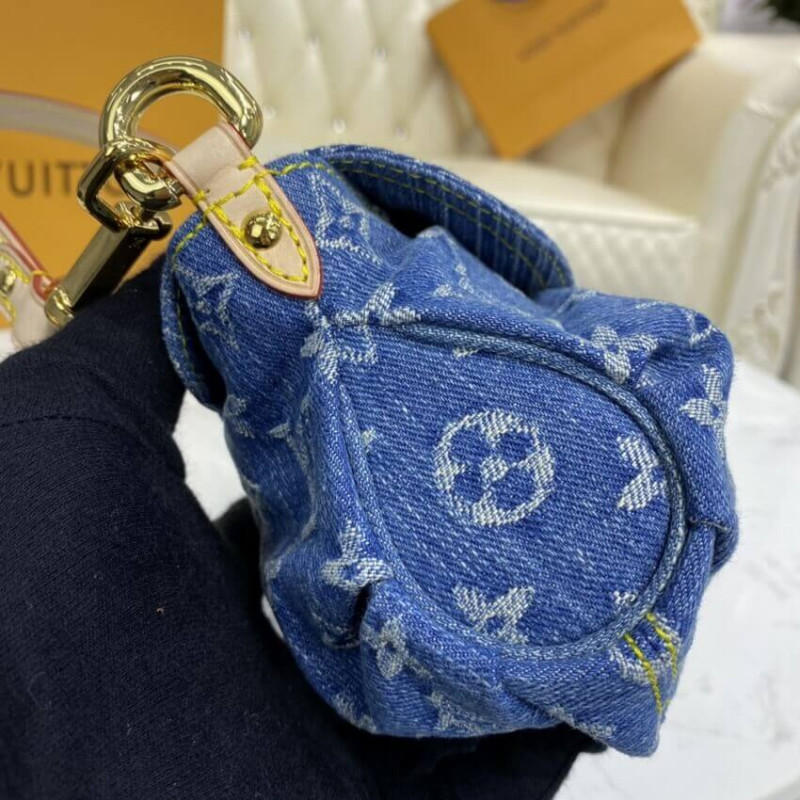 Wholesale Luxury Louis Vuitton Monogram Denim Mini Pleaty M95050 - Image 10