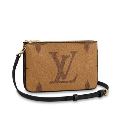 Wholesale Luxury Louis Vuitton Monogram Double Zip Pochette M69203