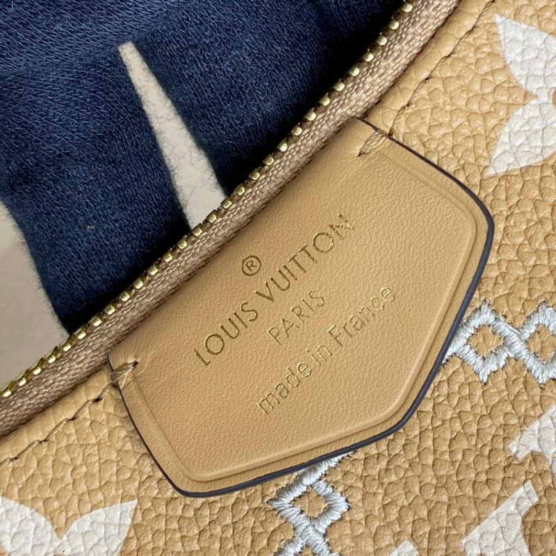 Wholesale Luxury Louis Vuitton Monogram Empreinte Easy Pouch On Strap M81137 Arizona Beige - Image 14